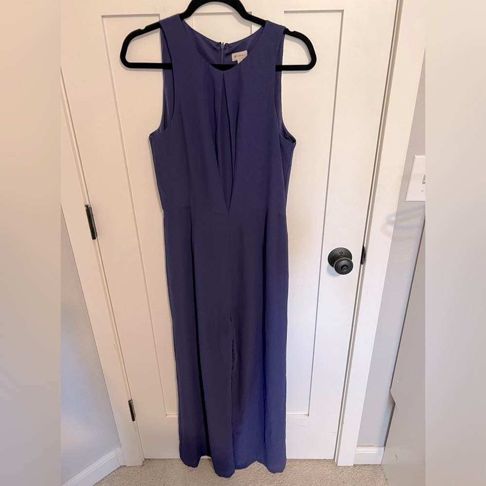 Daniel CREMIEUX Blue Jumpsuit Sleeveless Size 8